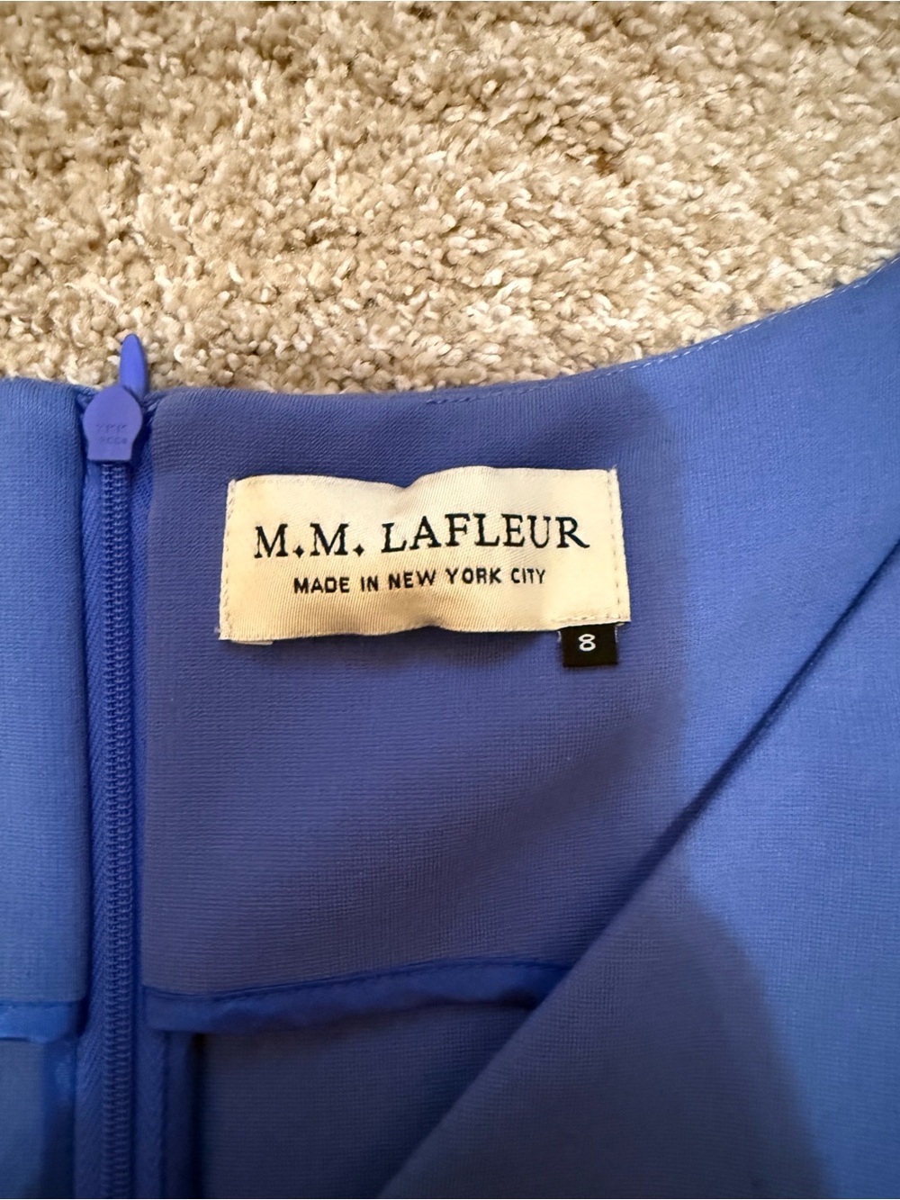 MM. Lafleur Girls' Periwinkle Blue Jacket